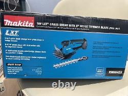 Makita 18V LXT Grass Shear with 8 Hedge Trimmer Blade TOOL-ONLY XMU04ZX NEW