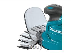 Makita 18V Lithium-Ion Cordless Grass Shear with Hedge Trimmer Blade Tool Only