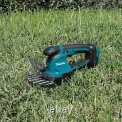 Makita 18V Lxt Lithium-Ion Cordless Grass Shear With Hedge Trimmer Blade Tool