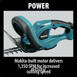 Makita Cordless Hedge Trimmer 18-Volt Electric Lithium-Ion Double-Sided Blade