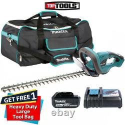 Makita DUH523RT 18V LXT Hedge Trimmer + 1 x 5.0Ah Battery & Free Large Tool Bag
