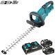 Makita Duh551z 36v Lxt 550mm Hedge Trimmer With 2 X 5ah Bl1850 Batteries, Dc18rd