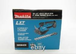 Makita XMU04ZX 18V LXT Cordless Grass Shear with Hedge Trimmer Blade, Tool Only