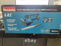 Makita XMU04ZX 18V LXT Li-Ion Grass Shear with Hedge Trimmer Blade (Tool Only) New