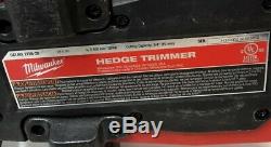 Milwaukee 2726-20 M18 FUEL Hedge Trimmer Cordless 18v (Tool Only) (M)