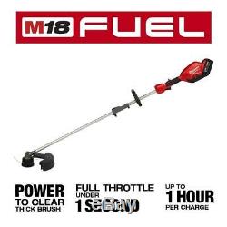 Milwaukee Cordless String Trimmer Blower Hedge Trimmer Chainsaw Combo Tool Only