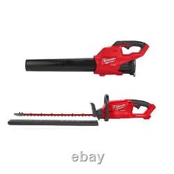 Milwaukee Handheld Blower and M18 FUEL Hedge Trimmer Combo Kit Red (2-Tool)