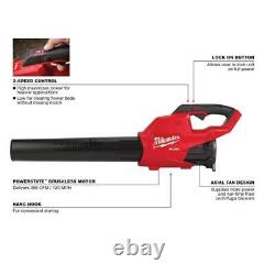 Milwaukee Handheld Blower and M18 FUEL Hedge Trimmer Combo Kit Red (2-Tool)