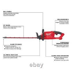 Milwaukee Hedge Trimmer 24 18V Cordless Electric with 450-CFM Blower (2-Tool)