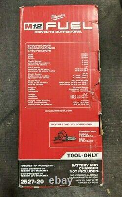 Milwaukee M12 HATCHET 6 Pruning Saw TOOL-ONLY 2527-20 BRAND NEW