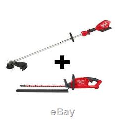 Milwaukee M18 FUEL String Trimmer Hedge Trimmer Combo Brushless Cordless 2-Tool