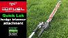 Milwaukee M18 Fuel Quick Lok Articulating Hedge Trimmer Attachment Unboxing And First Use