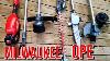 Milwaukee M18 Hedge Trimmer Pole Saw Edger U0026 Line Trimmer All Powered By One Tool
