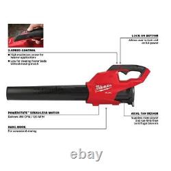 Milwaukee String Trimmer With M18 FUEL Blower And Hedge Trimmer Red (3-Tool)