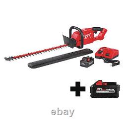 Milwaukee Tool 2726-21Hd, 48-11-1880 Cordless Hedge Trimmer Kit, 24 In L 18
