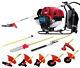 Multifunction 10-1 Lawn Mower Backpack 52cc Brush Cutter Pruner Tree Garden Tool