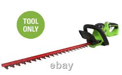 NEW Greenworks Pro 26 Hedge Trimmer Cordless Brushless 60V HT60L01-Tool Only