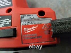 NEW MILWAUKEE M12 FUEL CORDLESS HEDGE TRIMMER 8 TOOL And BATTERY