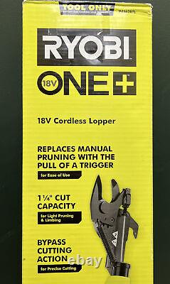 NEW! RYOBI ONE+ 18V Cordless Battery Lopper (Tool Only)