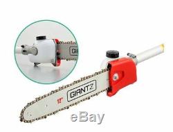 New Giantz 62cc 2in1 Pole Chainsaw Hedge Trimmer Garden Tools Anti-slip Padding