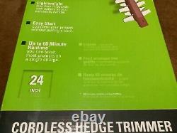 New Greenworks Pro 60-Volt Max 24-in Dual Cordless Hedge Trimmer Bare Tool Only