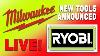New Milwaukee And Ryobi Tools Announced And More Tool Info