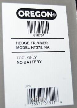 Oregon 610751 40V HT275 Hedge Trimmer 24 TOOL ONLY
