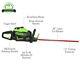 Pro 26 In. 60v Battery Cordless Hedge Trimmer (tool-only) By Greenworks