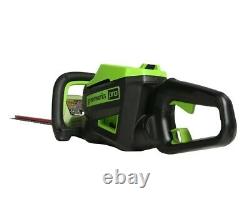 PRO 26 in. 60V Battery Cordless Hedge Trimmer (Tool-Only) by Greenworks