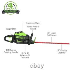 PRO Battery Cordless Hedge Trimmer 60V 26 In. (Tool-Only)