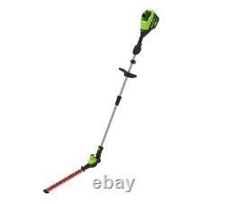 Pole Hedge Trimmer Battery Cordless Outdoor Home PRO 20 in. 60-Volt (Tool-Only)