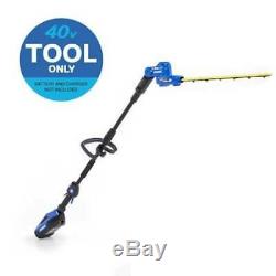 Pole Hedge Trimmer Lightweight Coated Steel Trimming Outdoor Home 40V Tool-Only