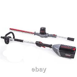 PowerWorks 60V 20 inch Blade Cordless Pole Hedge Trimmer, Tool Only