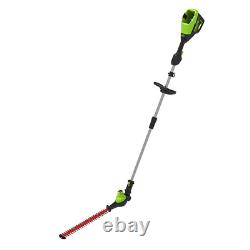 Pro 20 In. 60-Volt Battery Cordless Pole Hedge Trimmer (Tool-Only)