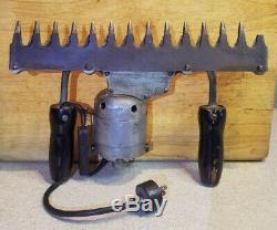 RARE! Antique SIPCO Electric Hedge Trimmer 1202, Schartow Iron Products, WORKS
