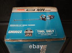 (RI1) Makita GHU02Z Brushless 24 Hedge Trimmer (Tool Only) NEW