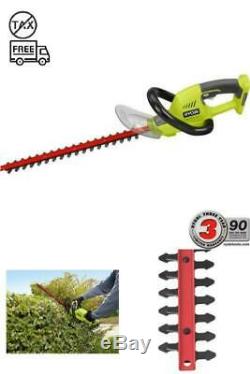 RYOBE Cordless Hedge Trimmer Dual-Action 18 Blade Bush Butter Landscaping Tool
