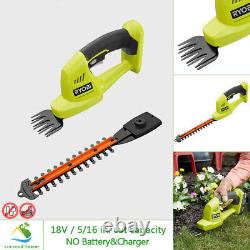 RYOBI 18V Grass Shear & Shrubber Trimmer Compact w Dual Action Blades Tool Only