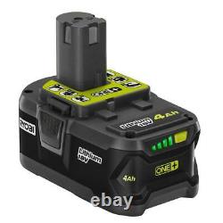 RYOBI 18V Weed Trimmer Blower Sweeper Hedge 3 Tool Kit 2 Battery Lot Combo New