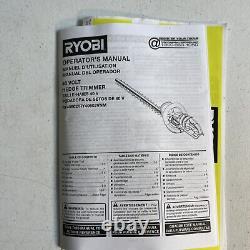 RYOBI 24 40V Lithium-Ion Cordless Hedge Trimmer (Tool Only) 0321