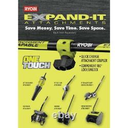 RYOBI Articulating Hedge Trimmer Attachment Expand It 15 Inch Double Sided Tool