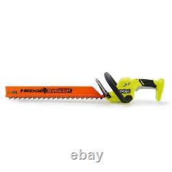 RYOBI Cordless Hedge Trimmer 22 18V Double-Sided Blade Hand Held (Tool Only)