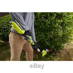 RYOBI Cordless Pole Hedge Trimmer 18'' 40 Volt Lithium-Ion Extendable Tool Only