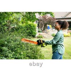RYOBI Hedge Trimmer 18-Volt Lithium Ion 22 in. Cordless Double-Sided Electric