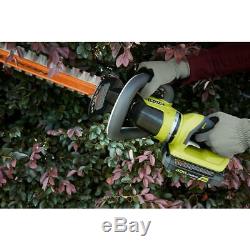 RYOBI Hedge Trimmer 24 in. 40V Lithium-Ion Cordless Articulating Head Tool Only