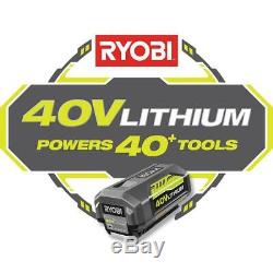 RYOBI Hedge Trimmer 24 in. 40V Lithium-Ion Cordless Rotating Handle (Tool Only)
