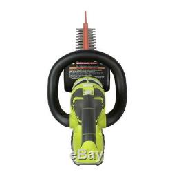 RYOBI Hedge Trimmer Tool Cordless 22 Inch 18 Volt Lithium Ion Battery Charger