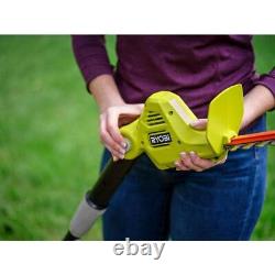 RYOBI ONE+ 18V 18in. Cordless Battery Pole Hedge Trimmer (Tool Only)