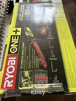 RYOBI ONE+ 18V 22 in. Cordless 22 Hedge Trimmer TOOL ONLY #110
