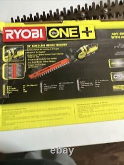 RYOBI ONE+ 18V 22 in. Cordless 22 Hedge Trimmer TOOL ONLY #110